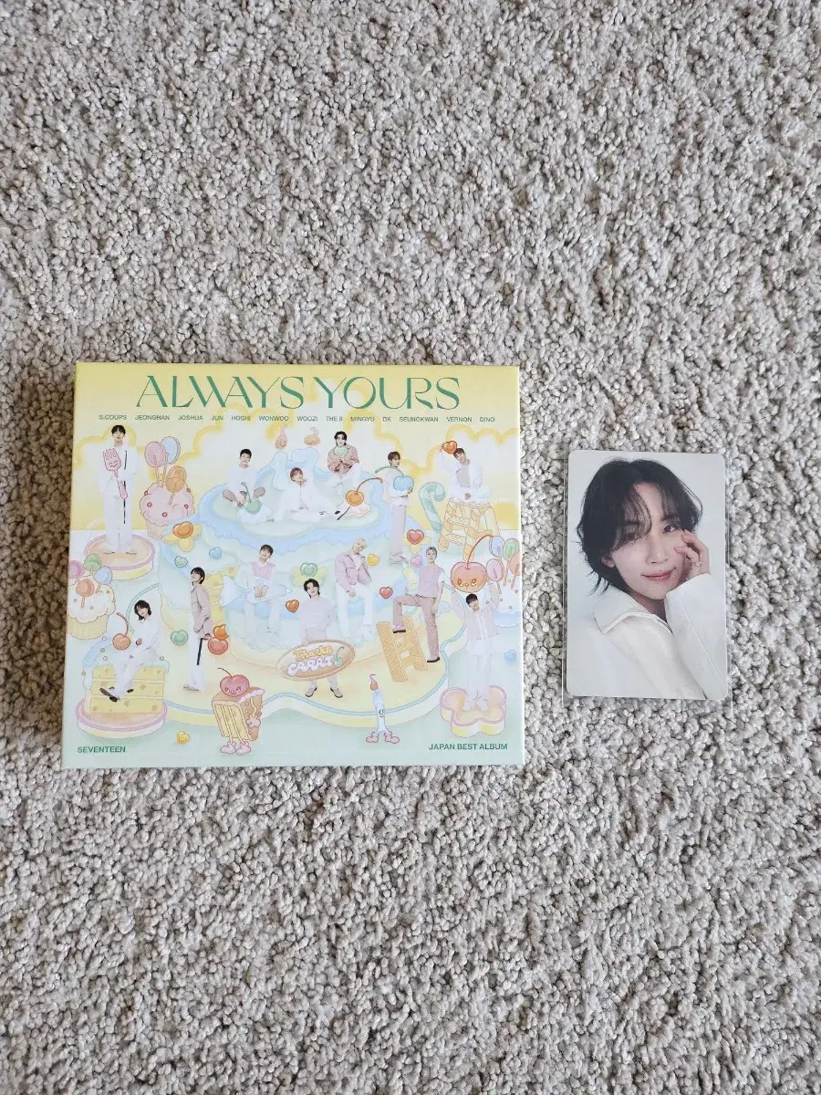 세븐틴 always yours 정한 c반(앨포)