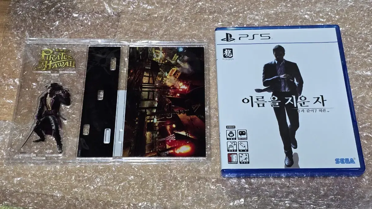 ps5 용과같이7 외전 & 용과같이8 외전 아크릴 팝니다