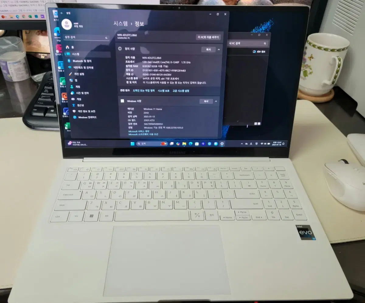 삼성 갤럭시북2 프로 NT950XED i5 12세대