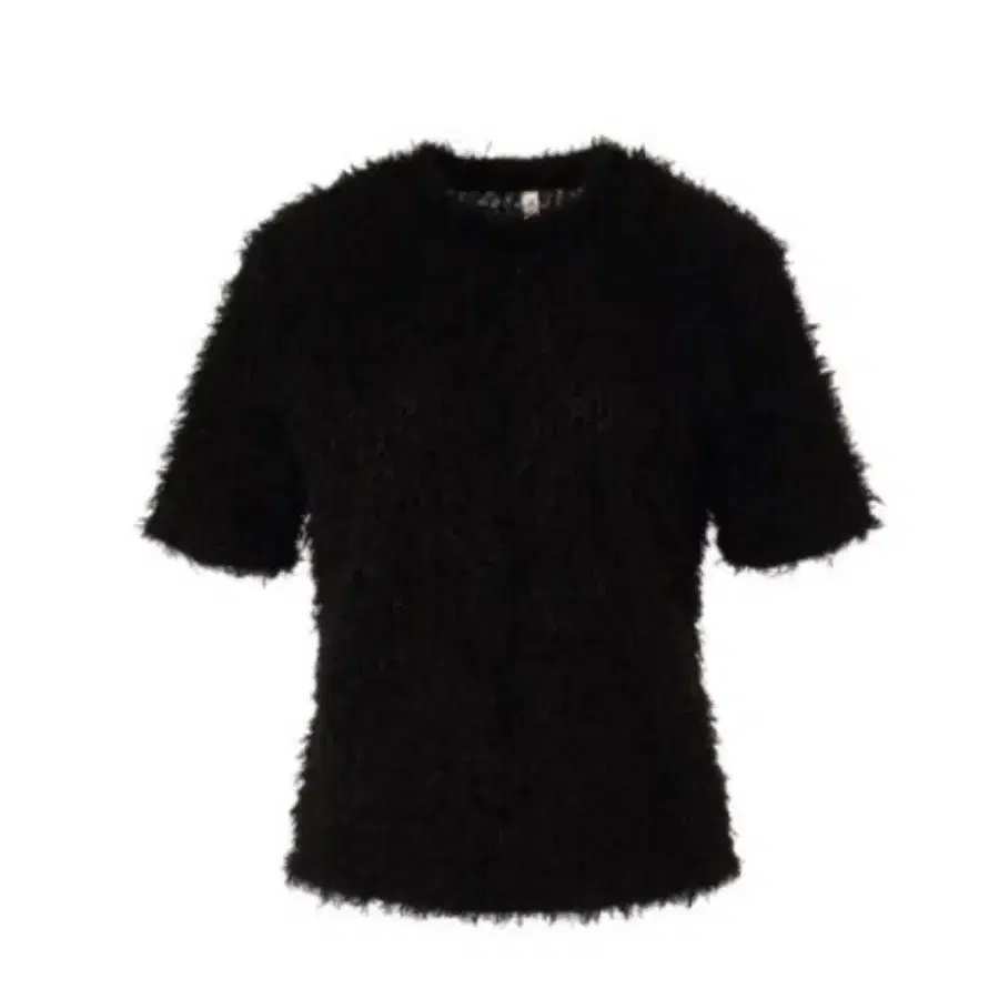 teak boucle knit top