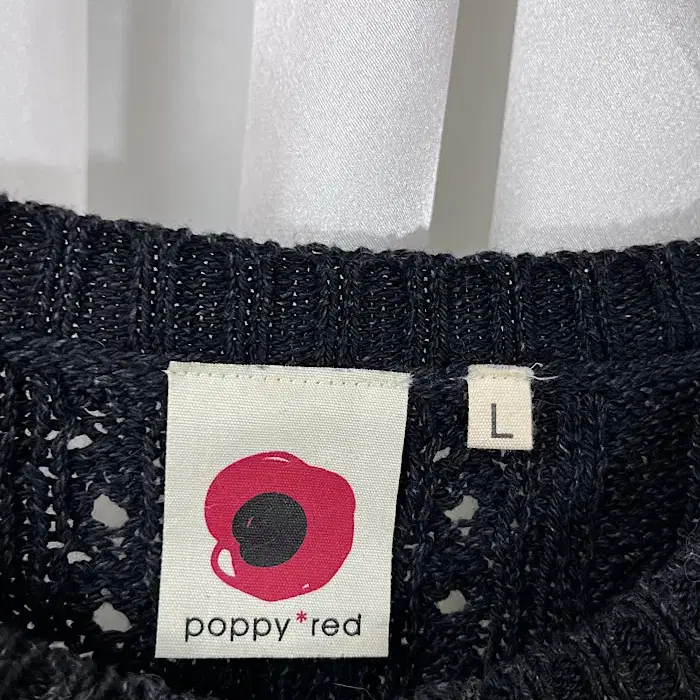 poppy red 니트 (L)