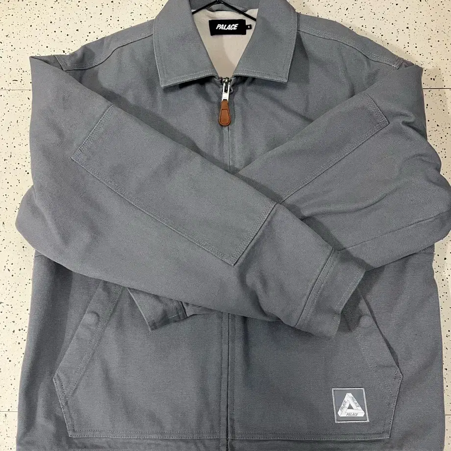 Palace Utility Fleece Jacket Grey - 24FW