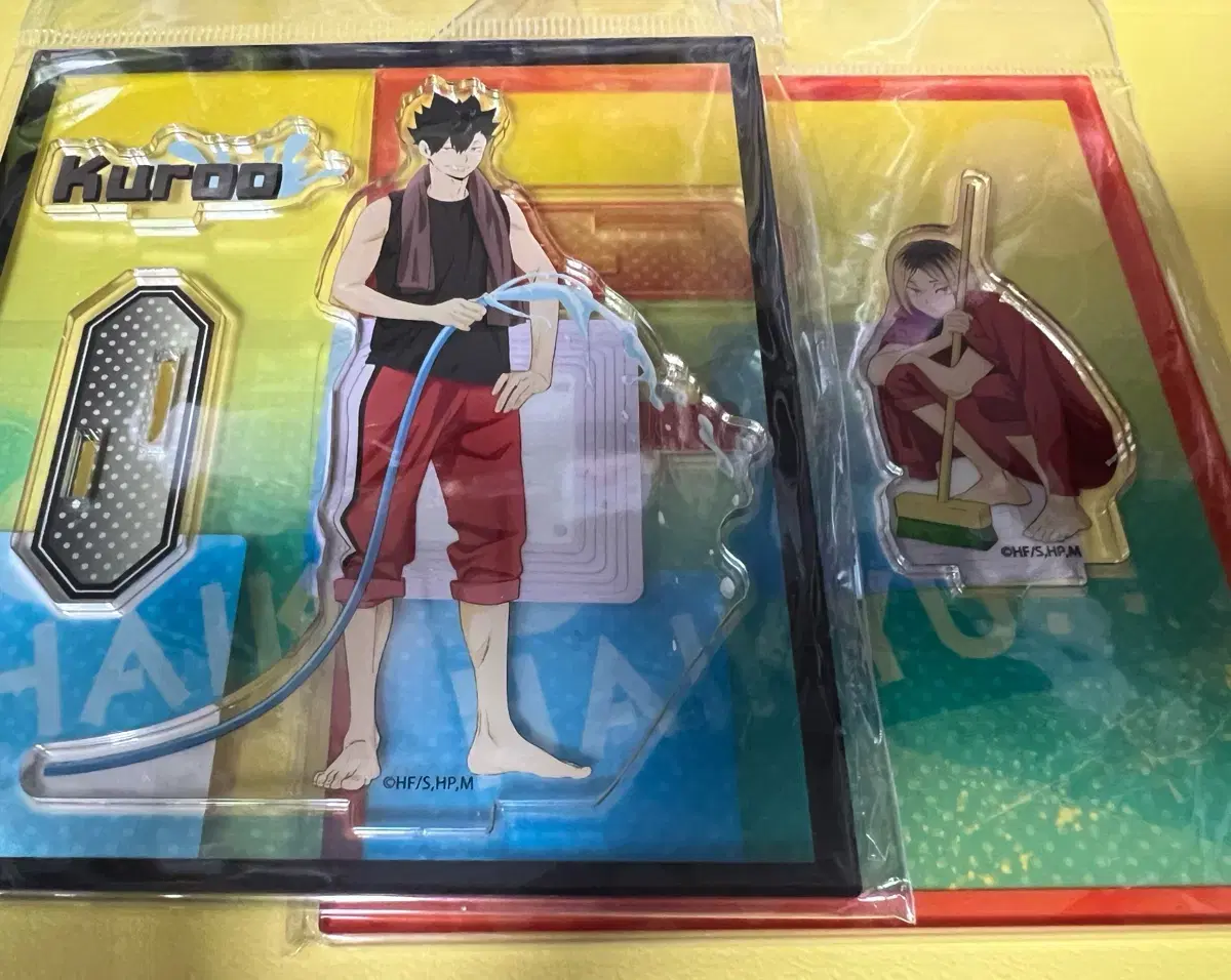 [Unsealed] Haikyuu Full Cleaning acrylic Nekoma Kuroo Kenma