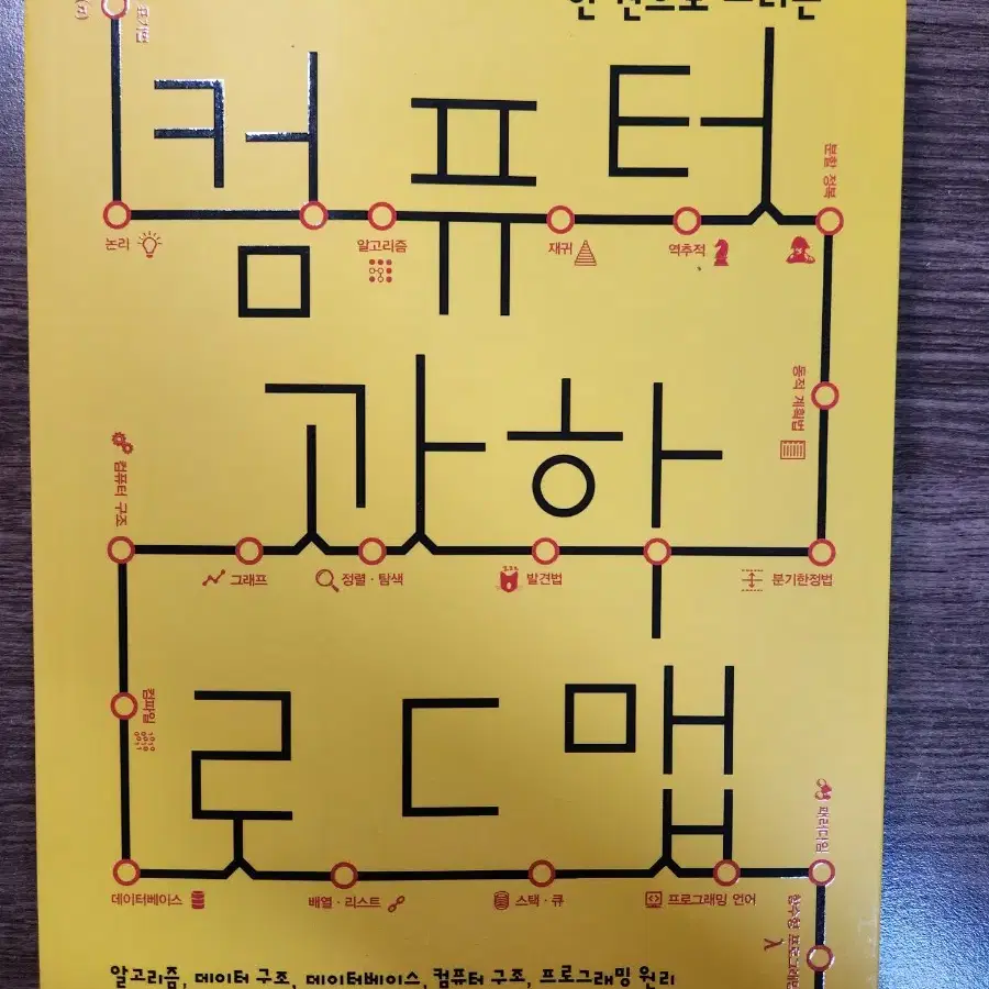 한 권으로 그리는 컴퓨터과학 로드맵 팝니다