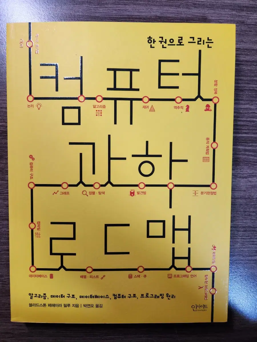 한 권으로 그리는 컴퓨터과학 로드맵 팝니다