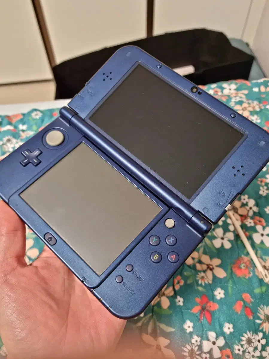 뉴 닌텐도 3ds xl 메탈릭블루 128g