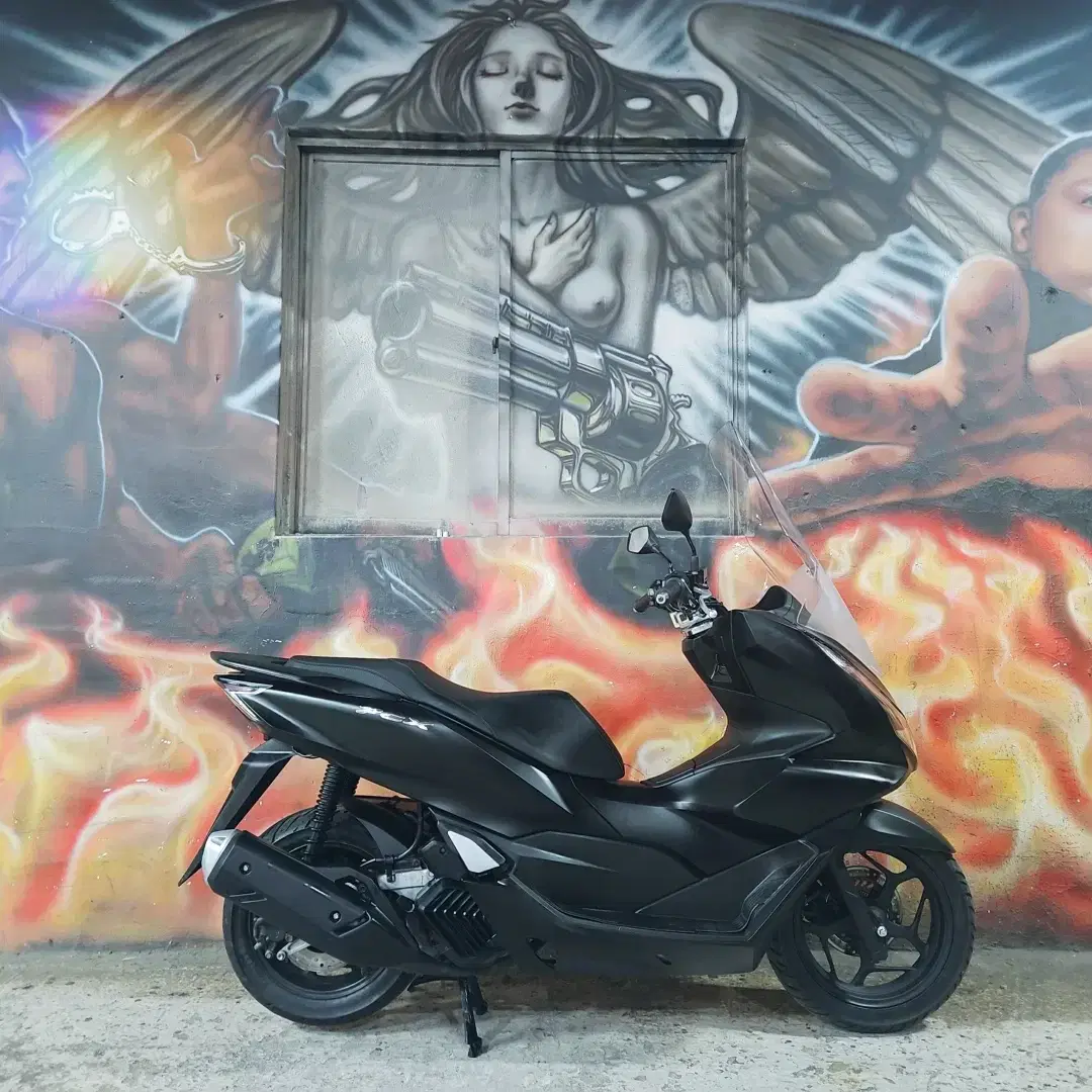 PCX125CC/21년/77625KM/중고오토바이/마실용/출퇴근/판매