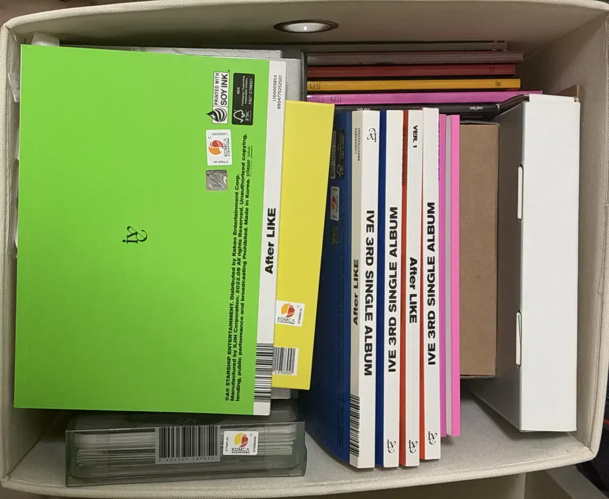 Idol's Unsealed Album sell Scrap Female Idol Scrap