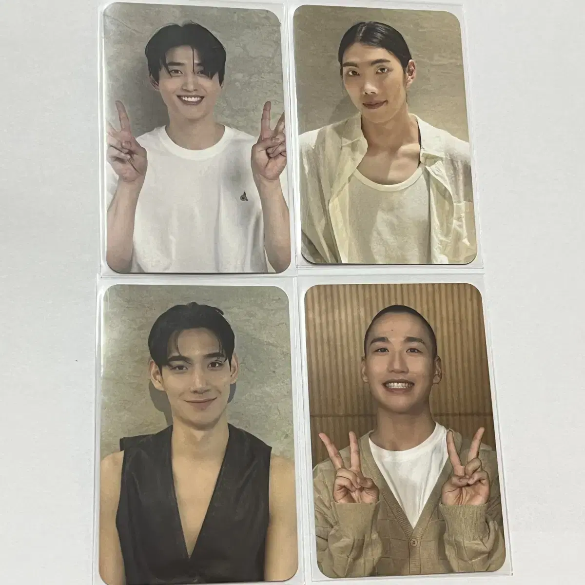 photocard (taesuk kim, yongseong yang, jungbin han, seungwook kim)