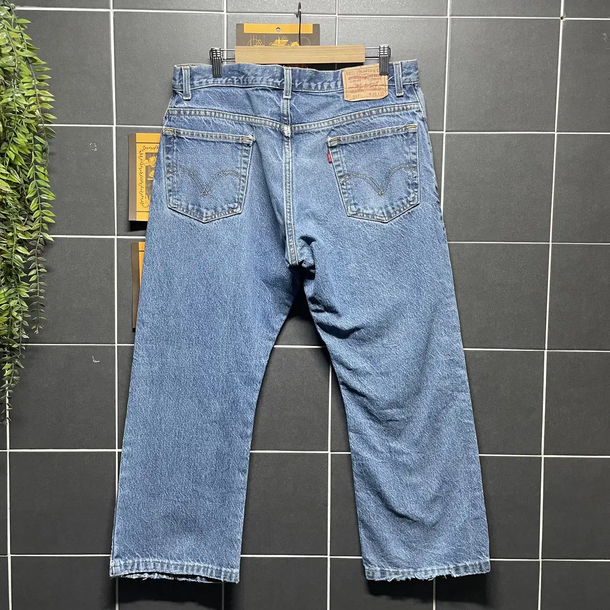 Levis 리바이스 517 부츠컷 데님팬츠