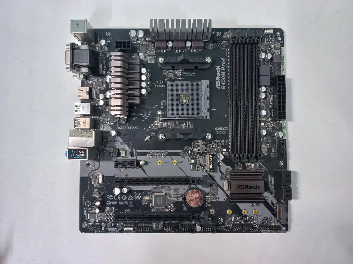 ASRock B450M PRO4(AM4,라이젠용)