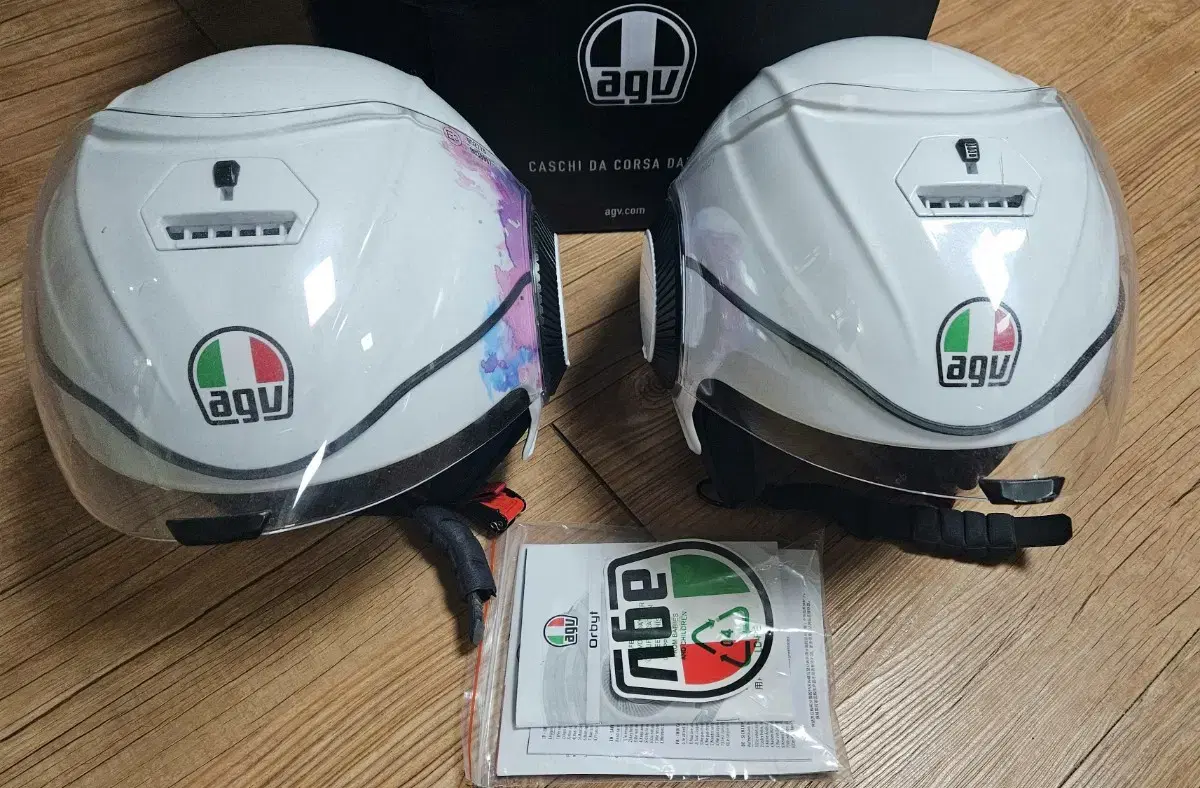 agv 반모 남성용 여성용 오토바이헬멧 판매합니다