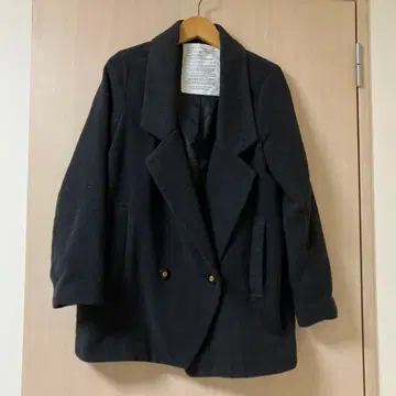 W CHICO 치코코트 하프코트 쇼트코트 다크그레이 배송비 포함