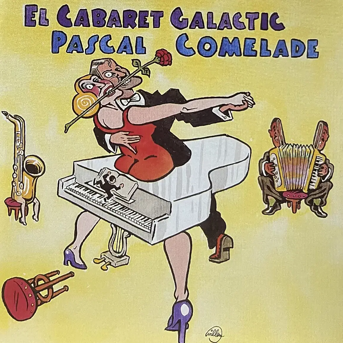 (CD) Pascal Comelade -El Cabaret Galact