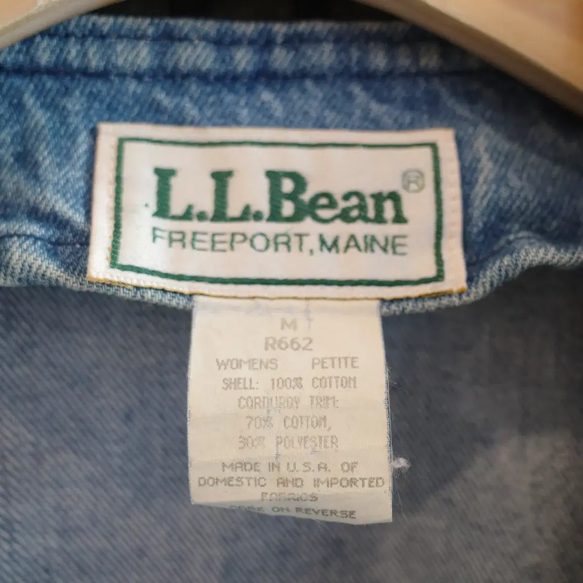 90's L.L Bean 엘엘빈 데님 필드자켓