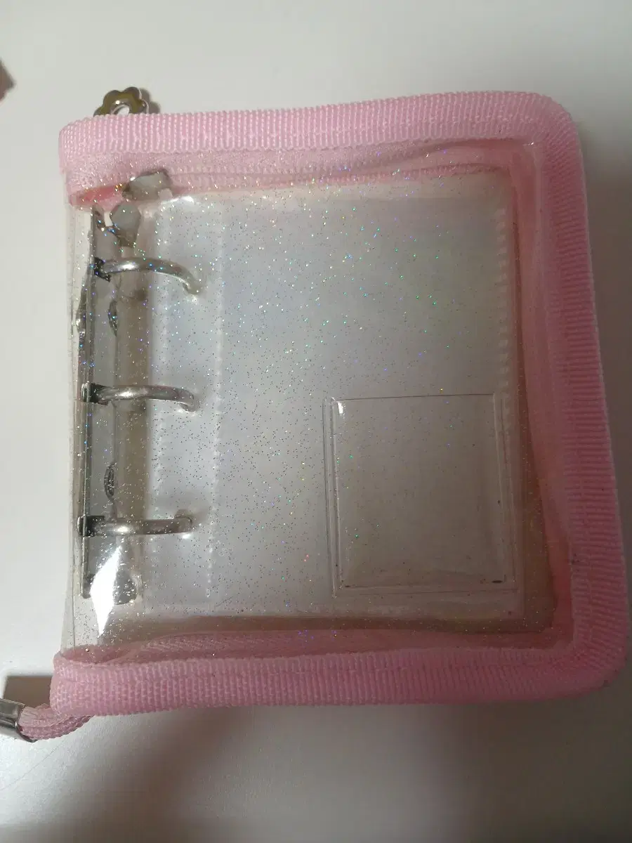 Pink mini zipper binder sell for sale