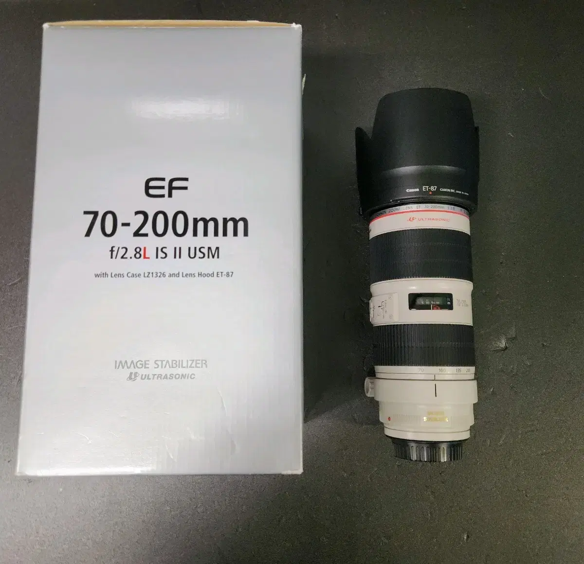 캐논새아빼백통 ef70-200ii 상태깨끗한렌즈팔아요~