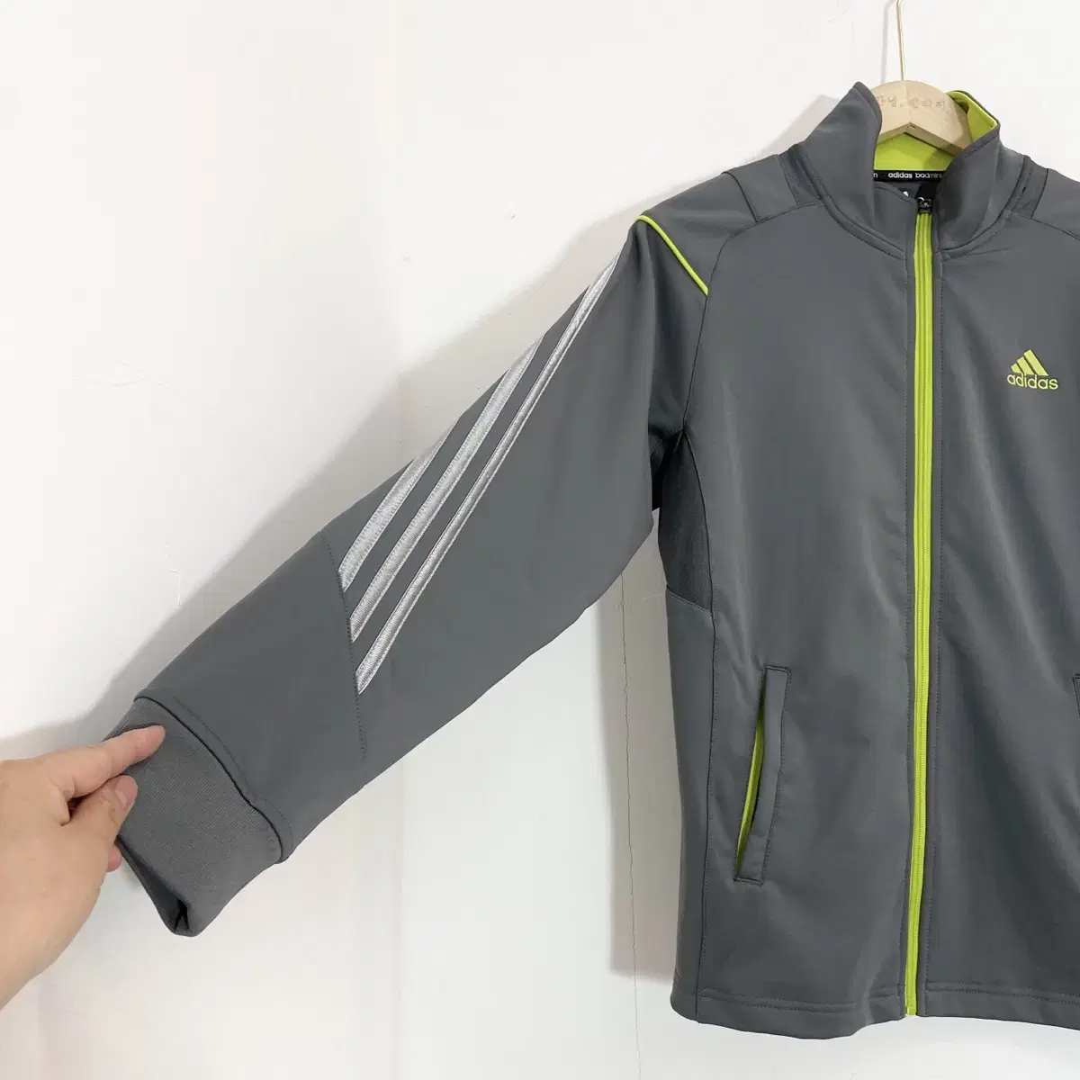 아디다스 트랙자켓 집업 져지 S(90) Adidas Zip up Jers