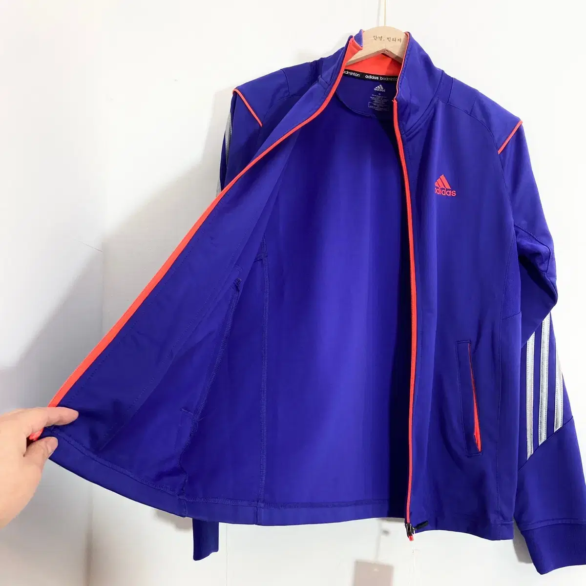 아디다스 트랙자켓 집업져지 S(90) Adidas Jersey