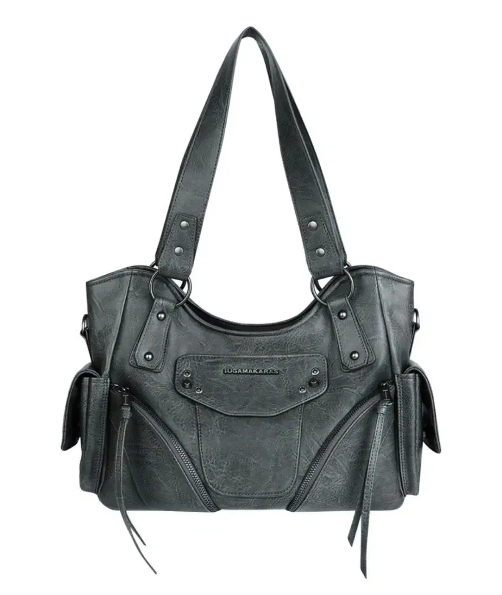 이우가마카라스 플노팔 Studded Leather Shoulder Bag