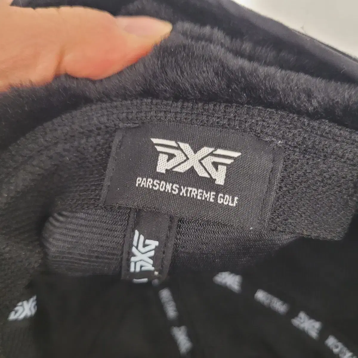 [free size] PXG 골프 귀도리 털 모자