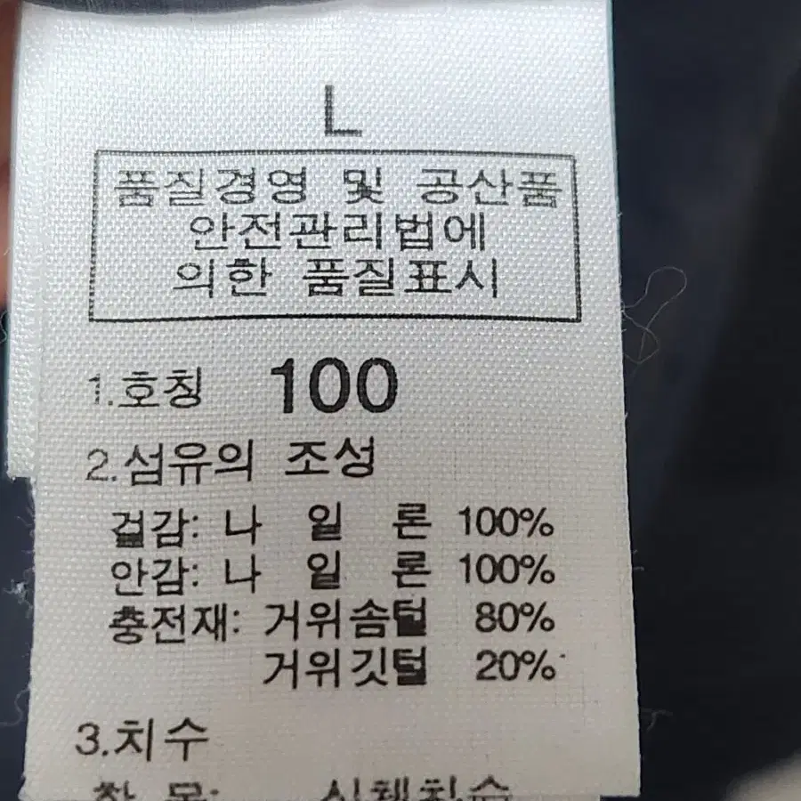 노스페이스 써밋 윈드스토퍼 구스패딩 700 L