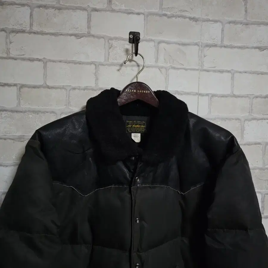 RRL 더블알엘 24FW 시어링 레더 가죽 요크 자켓