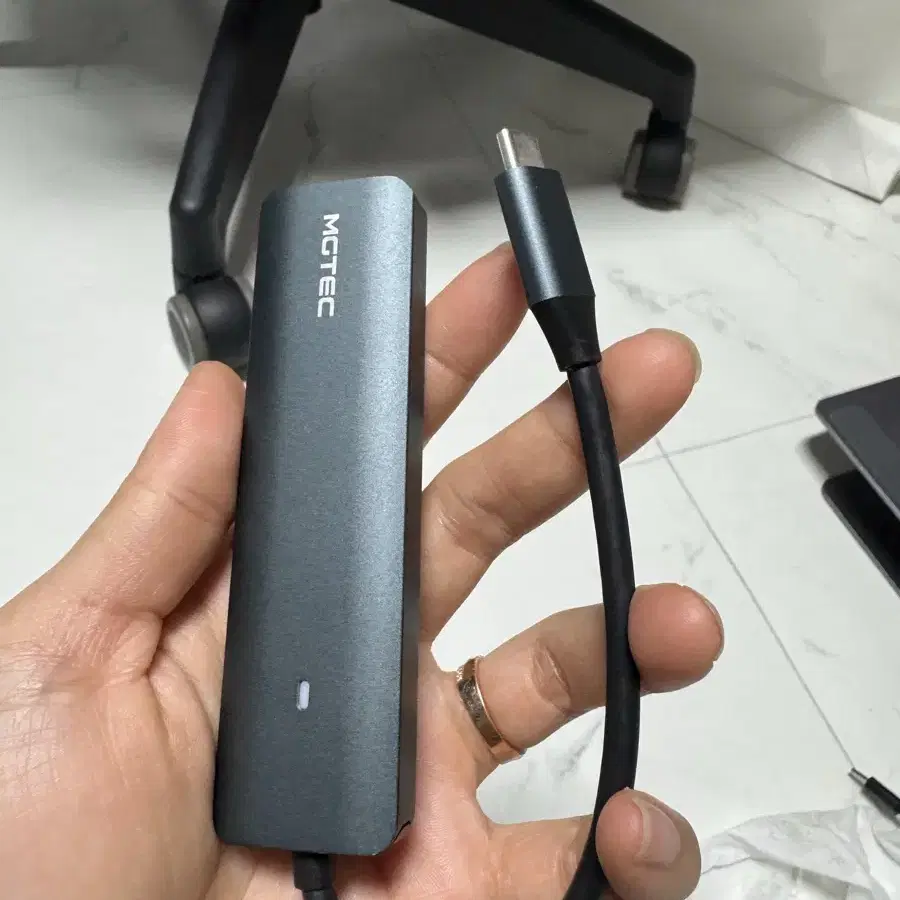 멀티허브 5in1 USB C-Type HDMI 4K지원 미러링 빠른전송