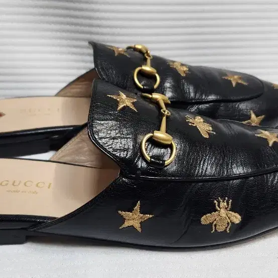 GUCCI 505268  구찌 홀스빗 뮬 블로퍼 38사이즈