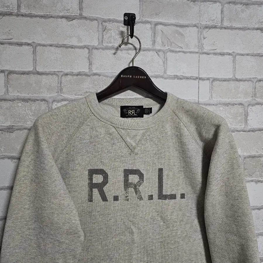 RRL 더블알엘 24FW 로고 맨투맨