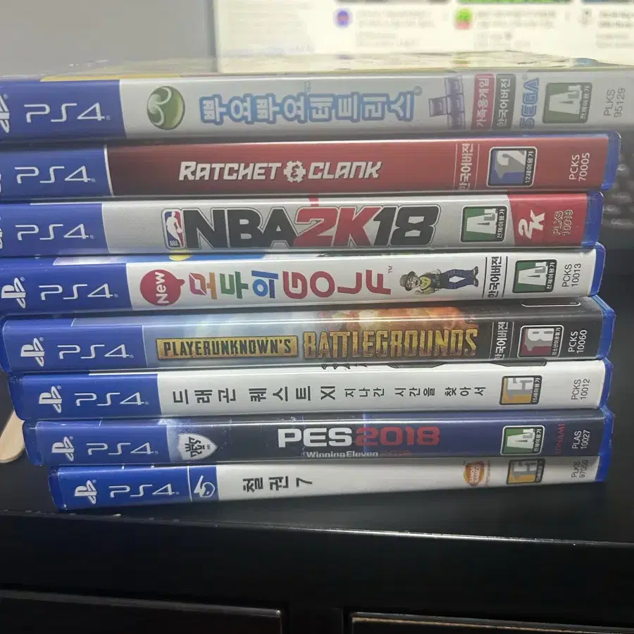 PS4 게임cd