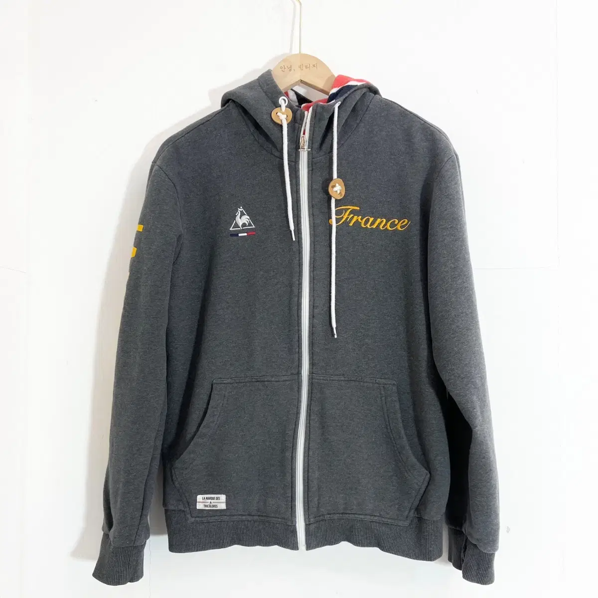 르꼬끄 기모 후드집업 L(100) Le Coq Winter Zip up