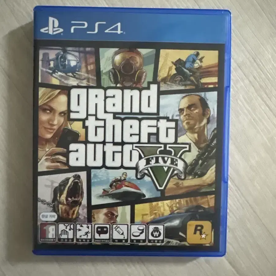 PS4 플스4 gta5 지도포함