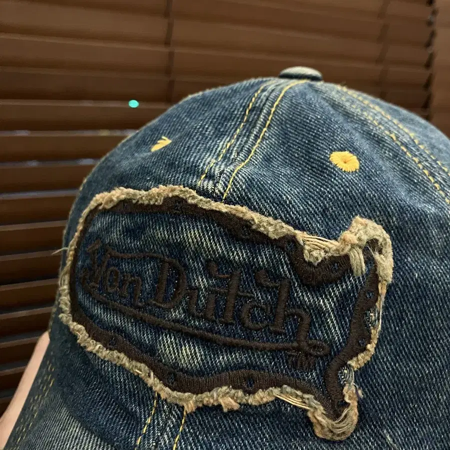 VonDutch 본더치 데님 볼캡 모자