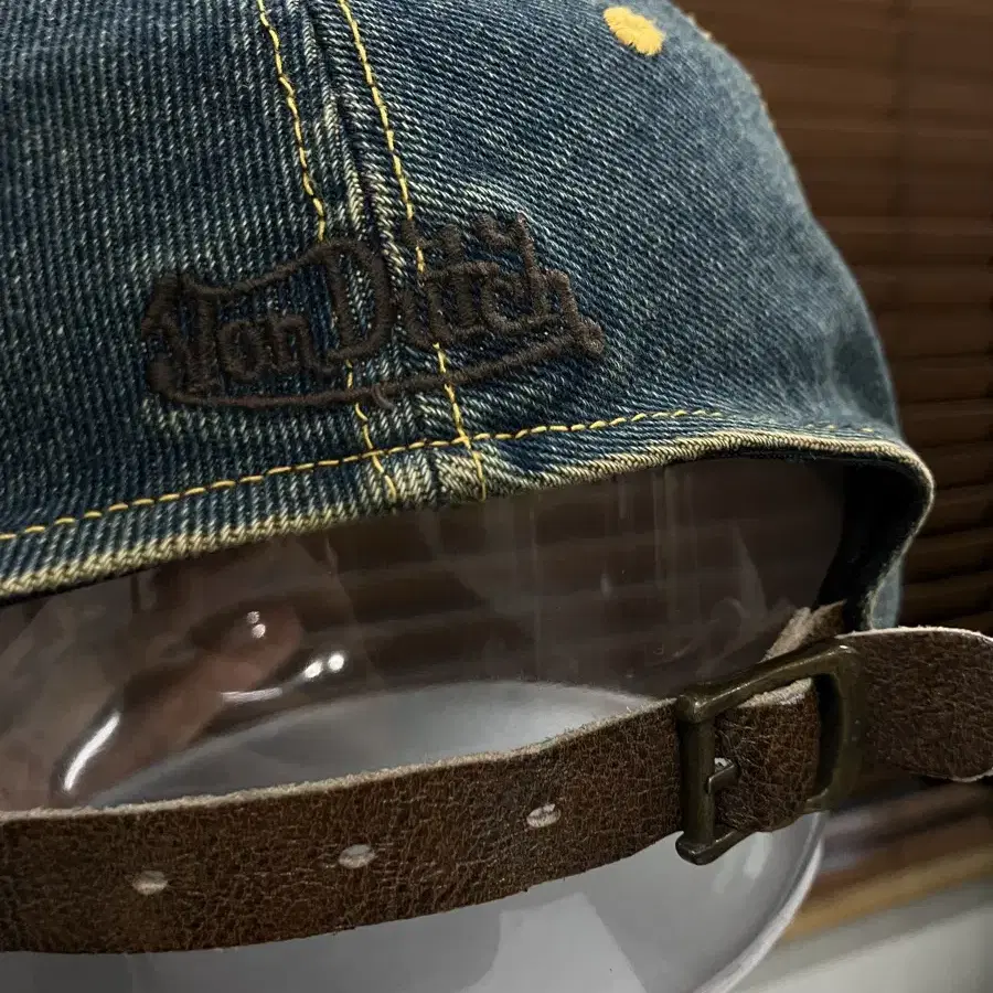 VonDutch 본더치 데님 볼캡 모자