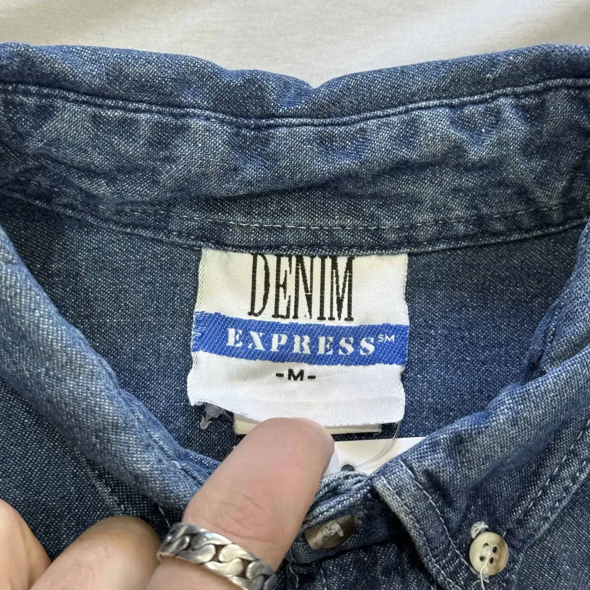 DENIM EXPRESS 데님셔츠 청셔츠