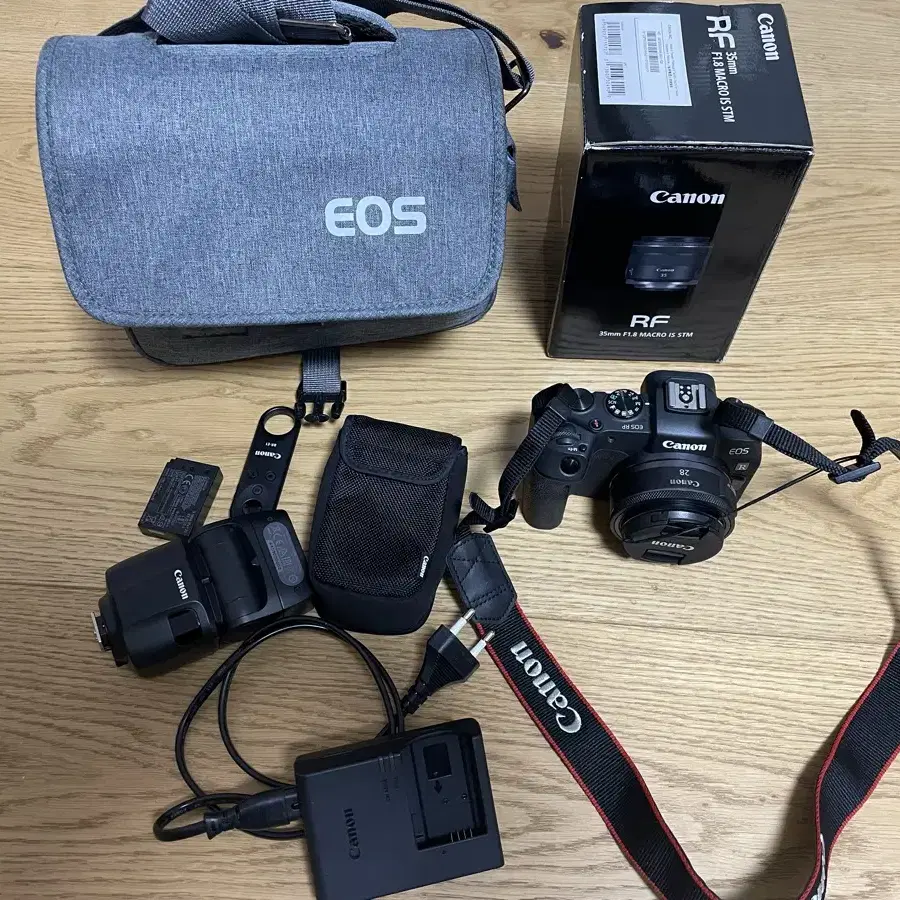 Canon eos rp 카메라 패키지