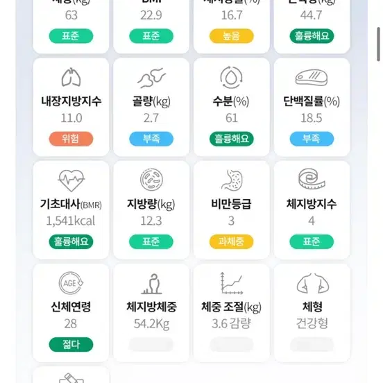 오아 스마트 체중계