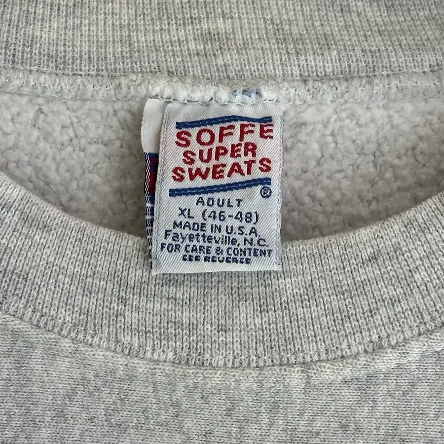 SOFFE SUPER SWEATS USA 빈티지 스웻셔츠 XL