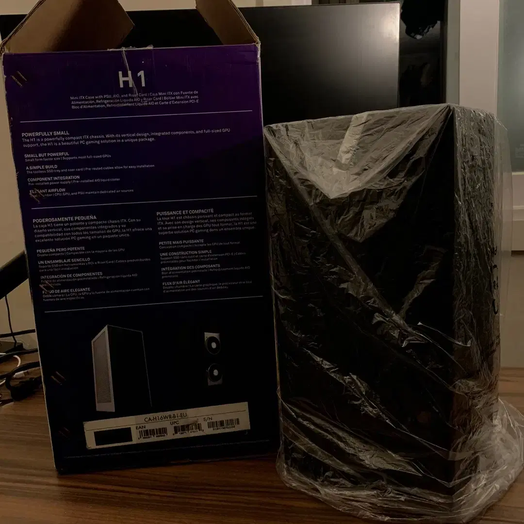 nzxt h1 sff컴퓨터 판매(itx, 13600k, ddr5,sfx)