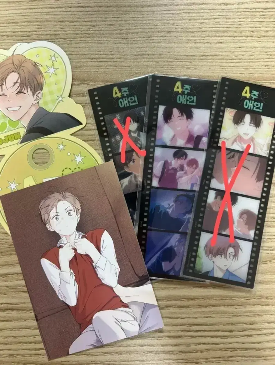 (WTS until the end of February) 4zuu Drink Pick Pre-order Benefit Postcard Film Bookmark sell WTS