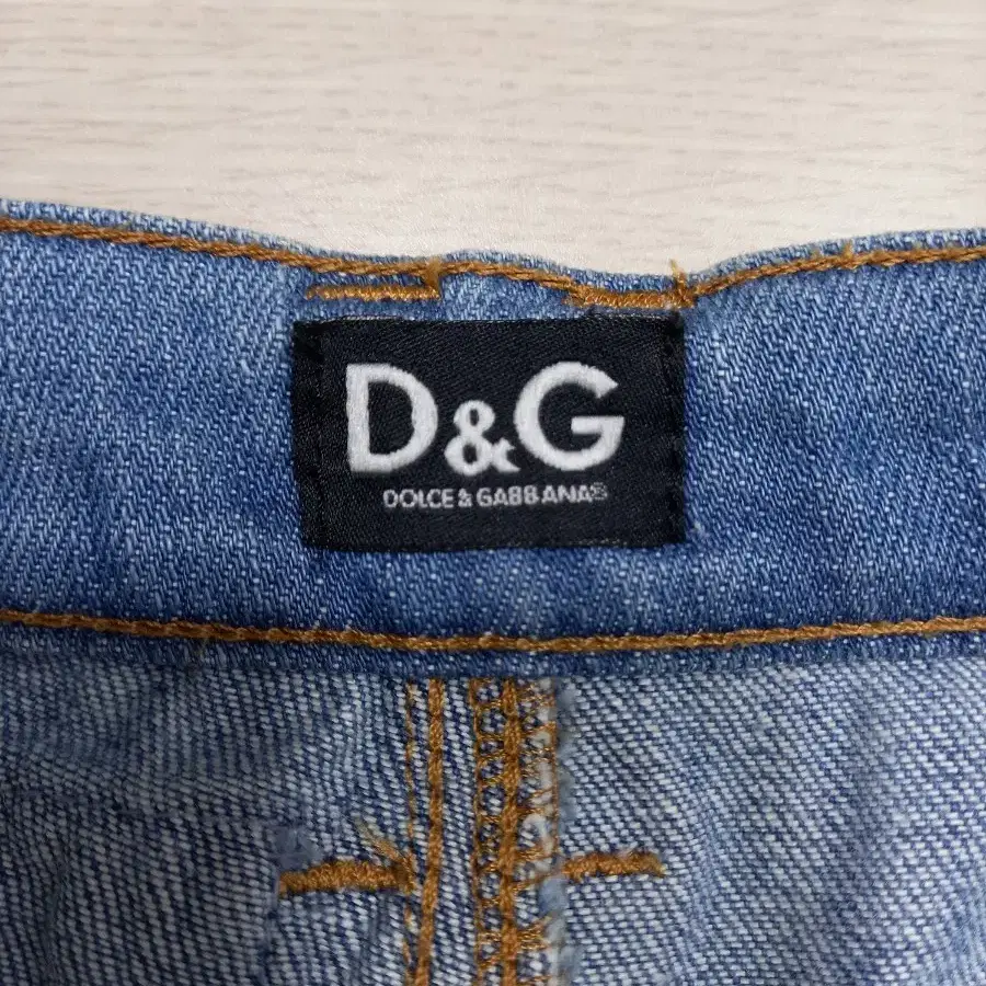 26 D&G Jeans Turkey 데미지워싱 스판 7부진 26-557