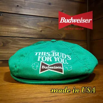 USA제 버드와이저 뉴스보이 모자 헌팅 캡 캡 모자 모자 캡