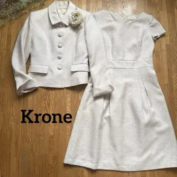 Krone 아이보리 원피스 세레모니 수트