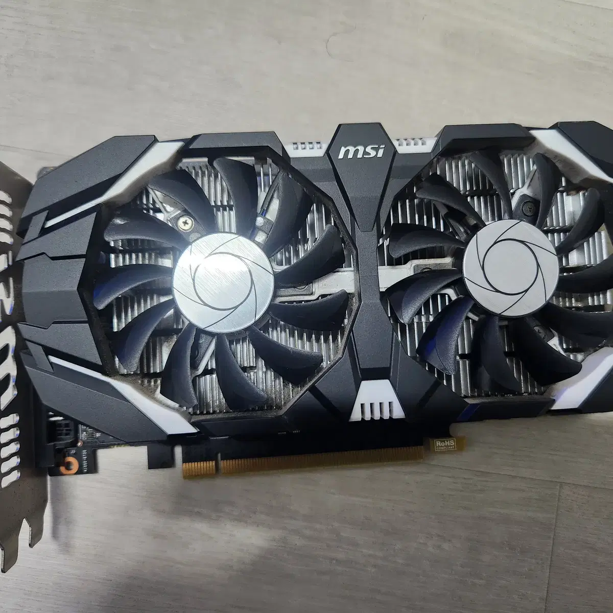 MSI GTX1050 2G OC 무전원 그래픽카드