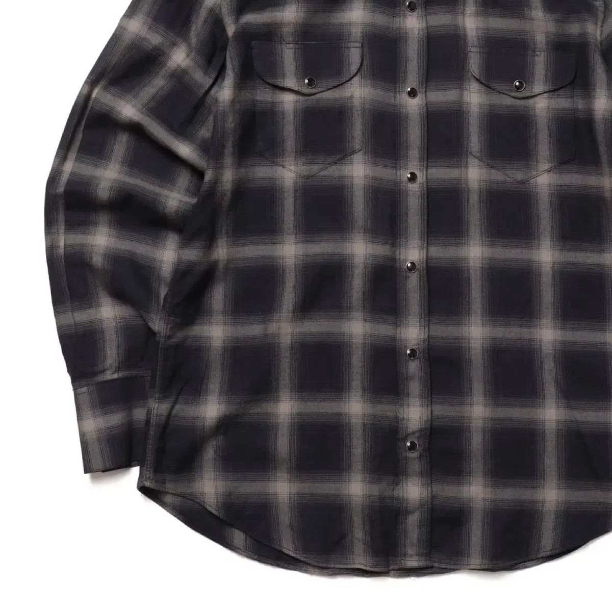 Saint Laurent Check Flannel Shirt