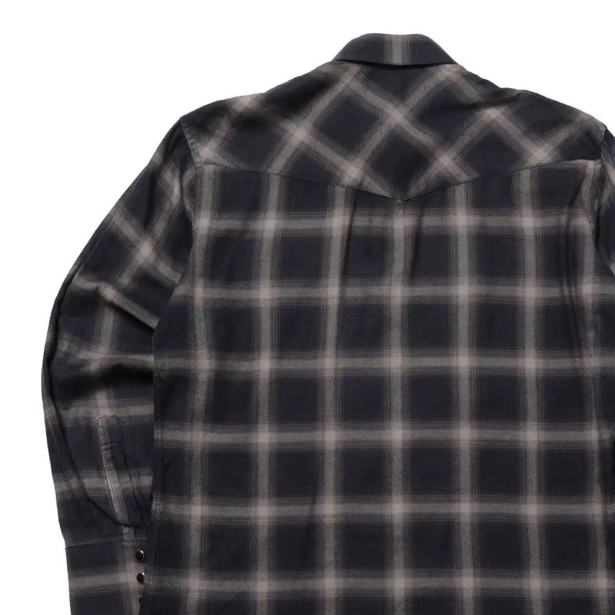 Saint Laurent Check Flannel Shirt