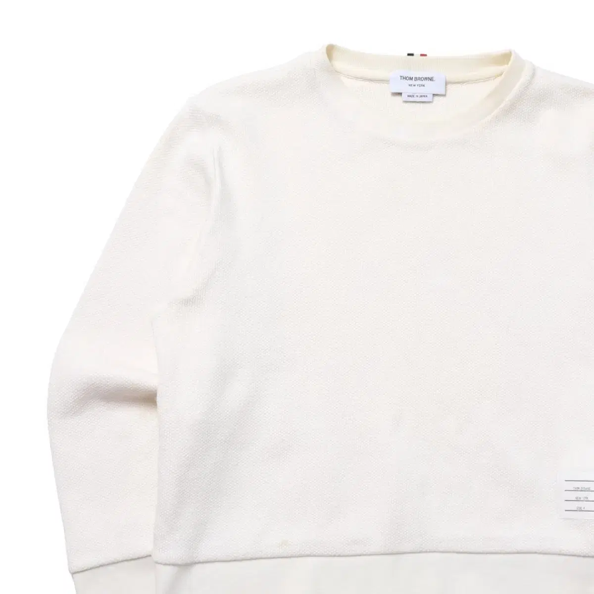 THOM BROWNE 4-Bar Sweatshirt