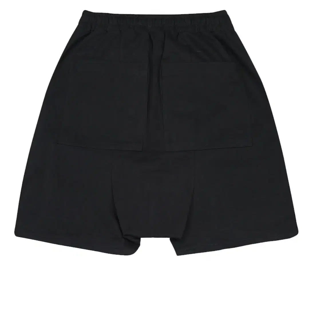 LAYERED PANEL SHORTS [BLACK]