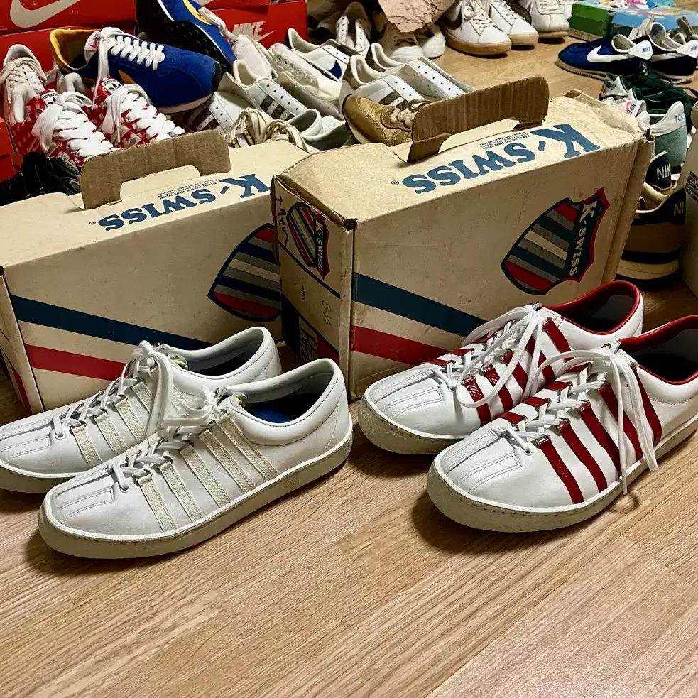 90s K-Swiss 케이스위스 265 / 235 새제품 운동화 스니커즈